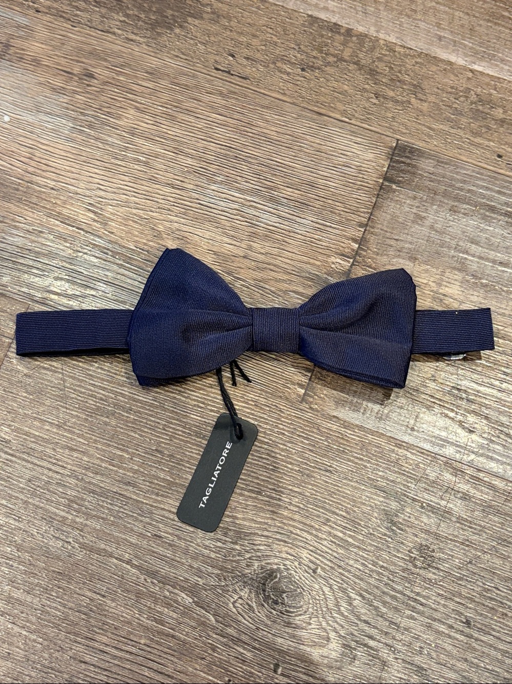 💕 B31 Tagliatore adjustable Silk navy papillon bow tie